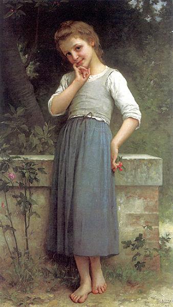 Charles-Amable Lenoir The Cherry Picker oil painting picture